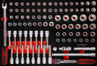 KS TOOLS 1/2'' Steckschlüssel-Satz in Schaumstoffeinlage, 95-tlg ( 811.0095 )