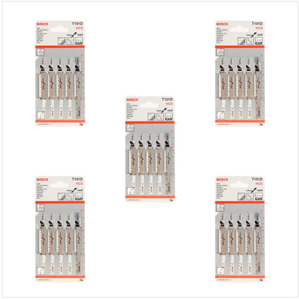 Bosch T 101 D Stichsägeblätter Clean for Wood 25 Stk. 100 mm ( 2608630032 ) - Toolbrothers
