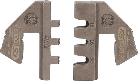 KS TOOLS Crimp-Einsatz für DEUTSCH DT, Ø 1,0/1,5/2,5 mm² ( 115.1438 ) - Toolbrothers