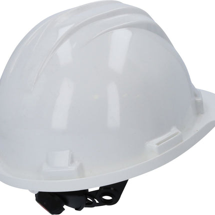 KS TOOLS Arbeits-Schutzhelm, abnehmbares Kopfband, weiss ( 117.0020 ) - Toolbrothers