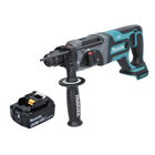 Makita DHR 241 M1 Akku Bohrhammer 18 V 2,0 J SDS plus + 1x Akku 4,0 Ah - ohne Ladegerät - Toolbrothers