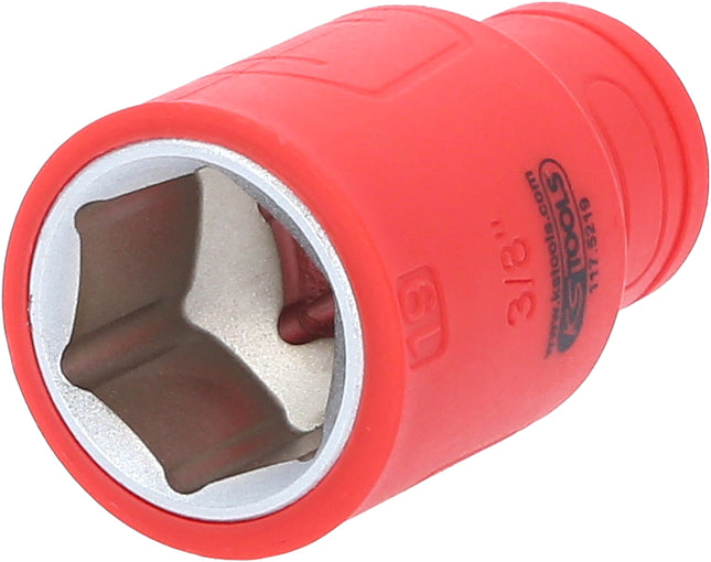 KS TOOLS Douille isolée 3/8', 19 mm ( 117.5219 )
