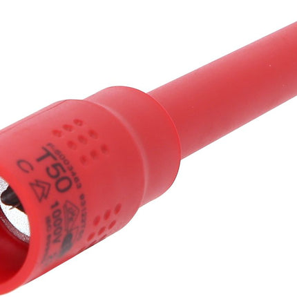 KS TOOLS 3/8" Isolierte Bit-Stecknuss Torx, T50, 122mm ( 118.3828 )