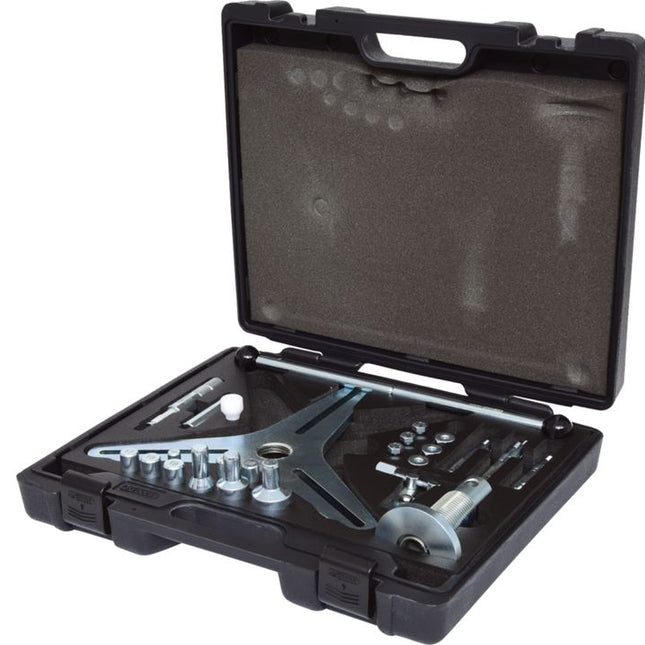 KS TOOLS SAC Kupplungswerkzeug-Satz (3-Loch Teilung), 32-tlg ( 150.2105 ) - Toolbrothers