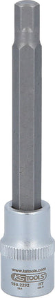 KS TOOLS 3/8" Bit-Stecknuss für Innensechskant-Schrauben am Bremssattel, 7 mm, 92 mm lang ( 150.2292 ) - Toolbrothers