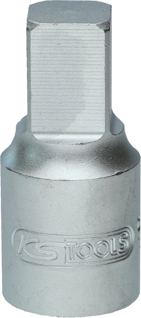 KS TOOLS 3/8" Öldienst-Bit-Stecknuss für Innenvierkant-Schrauben, 11 mm ( 150.9114 )