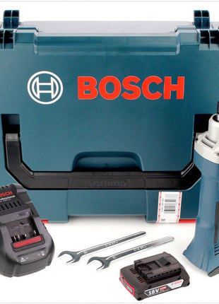 Bosch GGS 18 V-LI Akku Geradschleifer 18V + 1x Akku 2,0Ah + Ladegerät + L-Boxx - Toolbrothers