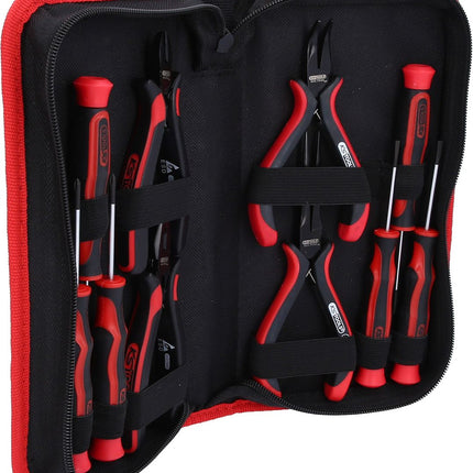 KS TOOLS Feinmechanik-Werkzeug-Satz, 10-tlg ( 500.7220 ) - Toolbrothers