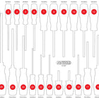 KS TOOLS Leere Schaumstoffeinlage zu 811.0027 ( 811.0027-97 ) - Toolbrothers