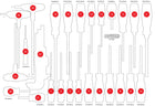 KS TOOLS Leere Schaumstoffeinlage zu 811.0034 ( 811.0034-97 ) - Toolbrothers