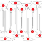 KS TOOLS Leere Schaumstoffeinlage zu 811.1018 ( 811.1018-97 )