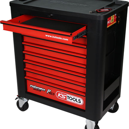 KS TOOLS Performanceplus Werkstattwagen-Satz P15 mit 299 Werkzeugen für 5 Schubladen ( 815.5299 )
