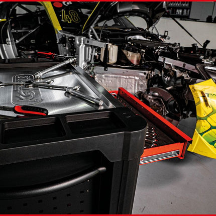 KS TOOLS Serie carrello da officina Performanceplus P25 con 285 utensili per 4 cassetti ( 825.4285 )