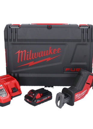 Milwaukee M18 FHZ-301X Akku Säbelsäge 18 V 22 mm Brushless + 1x Akku 3,0 Ah + Ladegerät + HD Box - Toolbrothers