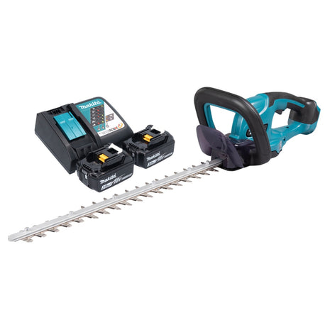 Makita DUH 507 RF2 Akku Heckenschere 18 V 50 cm + 2x Akku 3,0 Ah + Ladegerät