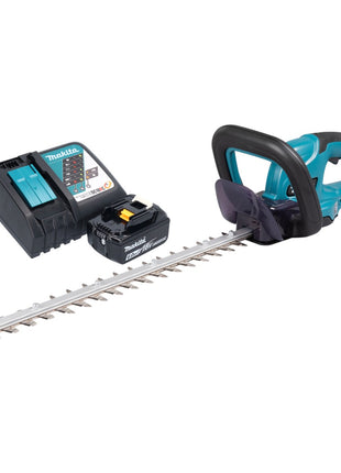 Cortasetos a batería Makita DUH 507 RG 18 V 50 cm + 1x batería 6,0 Ah + cargador