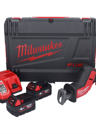 Milwaukee M18 FHZ-402X Akku Säbelsäge 18 V 22 mm Brushless + 2x Akku 4,0 Ah + Ladegerät + HD Box