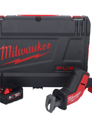 Milwaukee M18 FHZ-501X Akku Säbelsäge 18 V 22 mm Brushless + 1x Akku 5,0 Ah + HD Box - ohne Ladegerät - Toolbrothers