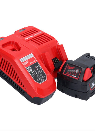 Milwaukee M18 FHZ-501X Akku Säbelsäge 18 V 22 mm Brushless + 1x Akku 5,0 Ah + Ladegerät + HD Box - Toolbrothers