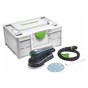 Festool ETS EC 125/3 EQ-Plus Exzenterschleifer 400 W 125 mm Brushless ( 576341 ) + Systainer