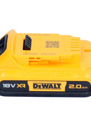 DeWalt DCF 850 N Akku Schlagschrauber 18 V 205 Nm 1/4" Brushless + 1x Akku 2,0 Ah - ohne Ladegerät - Toolbrothers