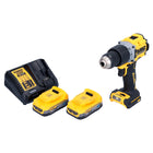 DeWalt DCD 805 E2 Akku Schlagbohrschrauber 18 V 90 Nm Brushless + 2x Akku 1,7 Ah + Ladegerät - Toolbrothers