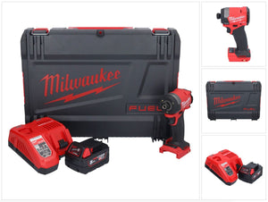 Milwaukee M18 FID3-501X Akku Schlagschrauber 18 V 1/4" 226 Nm Brushless + 1x Akku 5,0 Ah + Ladegerät + HD Box