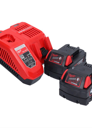 Milwaukee M18 BQSS-402 Akku Schwingschleifer 18 V 113 x 104 mm Brushless + 2x Akku 4,0 Ah + Ladegerät