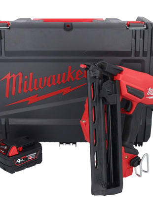 Milwaukee M18 FN16GA-401X Akku Nagler 18 V 32 - 64 mm Brushless + 1x Akku 4,0 Ah + HD Box - ohne Ladegerät