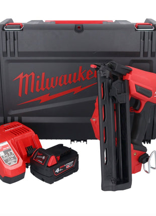 Milwaukee M18 FN16GA-401X Akku Nagler 18 V 32 - 64 mm Brushless + 1x Akku 4,0 Ah + Ladegerät + HD Box