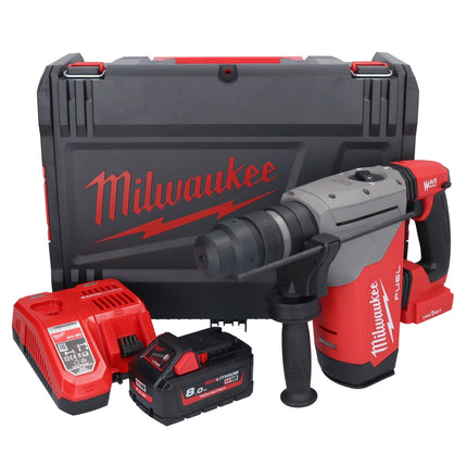 Milwaukee M18 ONEFHPX-801X Akku Kombihammer 18 V 5,0 J Brushless + 1x Akku 8,0 Ah + Ladegerät + HD Box - Toolbrothers