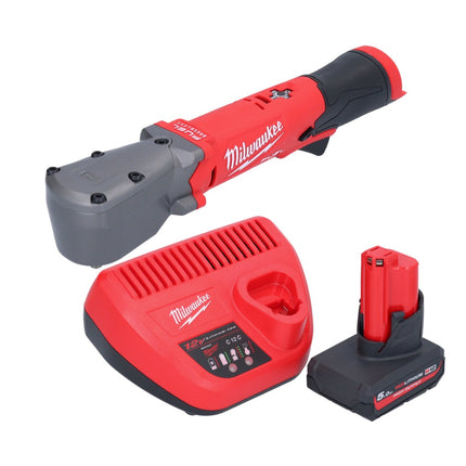 Milwaukee M12 FRAIWF38-501 akumulatorowy klucz udarowy 12 V 3/4" 270 Nm bezszczotkowy + 1x akumulator 5,0 Ah + ładowarka