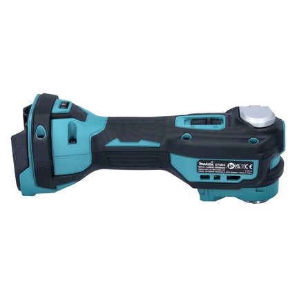 Makita DTM52ZJX2 Starlock Max sin escobillas 18V Herramienta multifunción sin cable + Makpac Set + Juego de accesorios, 43 pzs. - sin batería, sin cargador
