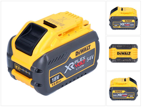 DeWalt DCB 548 Batterie 18 V / 54 V max. 12 Ah / 12000 mAh Li-Ion XR FLEXVOLT - avec indicateur de charge