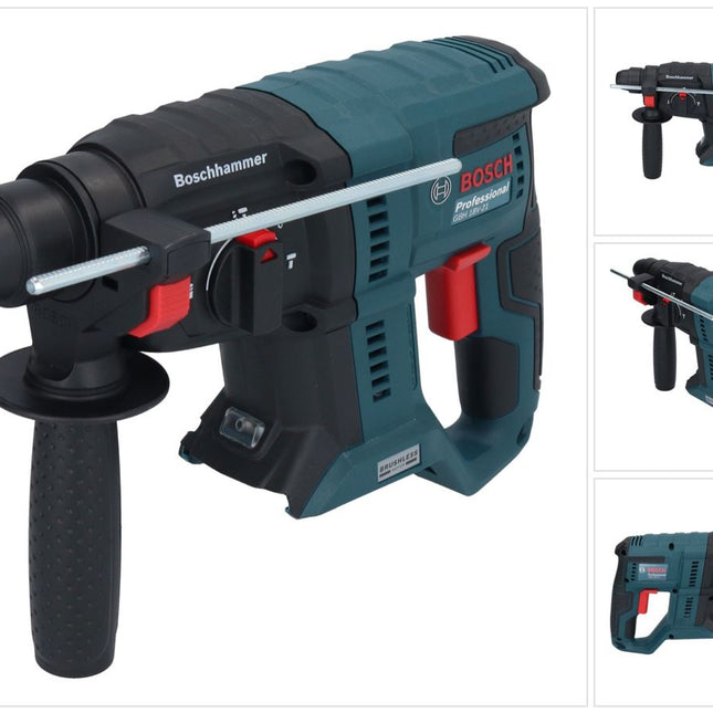 Bosch GBH 18V-21 Professional Akku Bohrhammer 18 V 2,0 J SDS plus ( 0611911100 ) Brushless Solo - ohne Akku, ohne Ladegerät