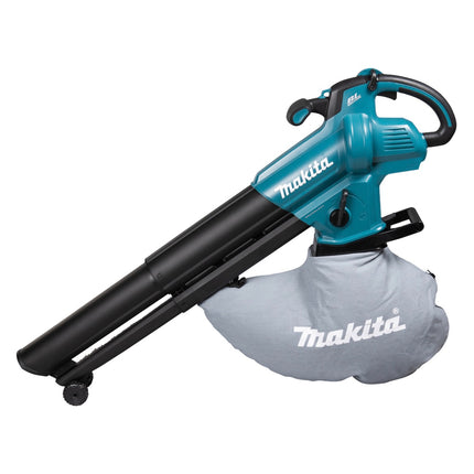 Makita DUB 187 RM2 Soplador y aspirador de hojas sin escobillas e inalámbrico de 18 V + 2 baterías de 4,0 Ah + cargador