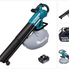 Makita DUB 187 T Akku Laubbläser und Laubsauger 18 V Brushless + 1x Akku 5,0 Ah - ohne Ladegerät