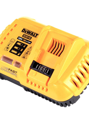 DeWalt DCB 118 Y2 Kit de démarrage sans fil 18 V / 54 V 2x XR FLEXVOLT Batterie 12 Ah + chargeur