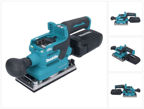 Makita DBO 382 Z Akumulatorowa szlifierka oscylacyjna 18 V 93 x 185 mm Brushless Solo - bez akumulatora, bez ładowarki