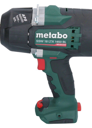 Metabo SSW 18 LTX 1450 BL akumulatorowy klucz udarowy 18 V 1450 Nm bezszczotkowy ( 602401840 ) + metaBOX - bez akumulatora, bez ładowarki