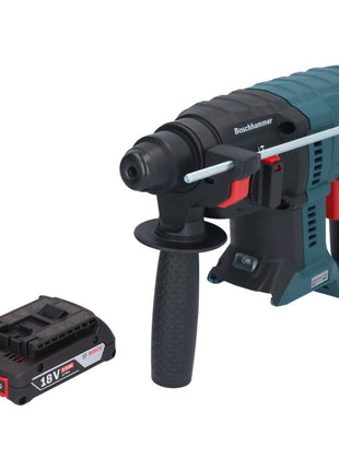 Bosch GBH 18V-21 Professional Akku Bohrhammer 18 V 2,0 J SDS plus Brushless + 1x Akku 2,0 Ah - ohne Ladegerät