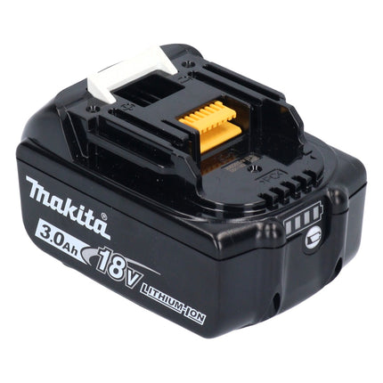 Makita kit batterie 5x BL 1830 B 18 V 3,0 Ah / 3000 mAh Li-Ion ( 5x 197599-5 ) avec affichage LED - original, pas de copie