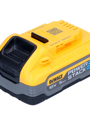 DeWalt DCBP 518 Powerstack Akku 18 V 5,0 Ah / 5000 mAh XR Li-Ion - mit Ladestandanzeige