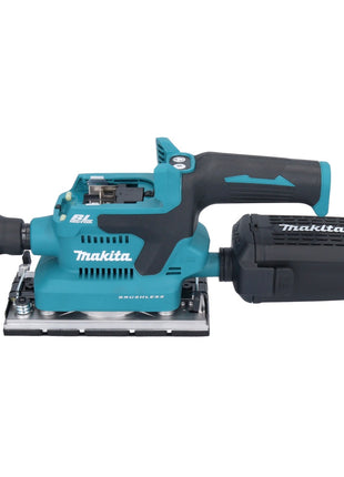 Makita DBO 382 T1J Ponceuse orbitale sur batterie 18 V 93 x 185 mm sans balais + 1x batterie 5,0 Ah + Makpac - sans chargeur