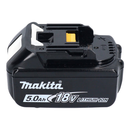 Makita DBO 382 T1J Levigatrice orbitale a batteria 18 V 93 x 185 mm brushless + 1x batteria ricaricabile 5,0 Ah + Makpac - senza caricabatterie