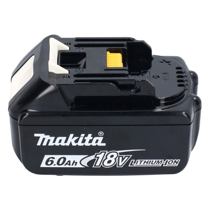 Makita DBO 484 G1 cordless orbital sander 18 V 112 x 102 mm + 1x rechargeable battery 6.0 Ah - without charger