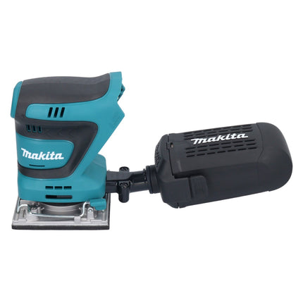 Makita DBO 484 RMJ levigatrice orbitale a batteria 18 V 112 x 102 mm + 2x batteria 4,0 Ah + caricabatterie + Makpac