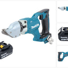Makita DJS 200 M1 Akku Blechschere 18 V 2,0 mm Brushless + 1x Akku 4,0 Ah - ohne Ladegerät