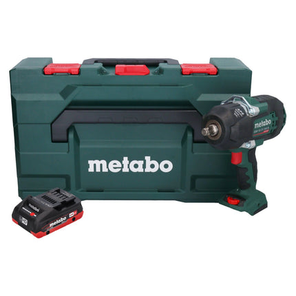 Metabo SSW 18 LTX 1450 BL akumulatorowy klucz udarowy 18 V 1450 Nm bezszczotkowy + 1x akumulator 4,0 Ah + metaBOX - bez ładowarki