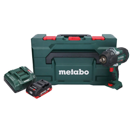 Metabo SSW 18 LTX 1450 BL akumulatorowy klucz udarowy 18 V 1450 Nm bezszczotkowy + 1x akumulator 4,0 Ah + ładowarka + metaBOX
